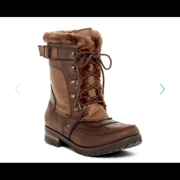 danlea faux fur lined boot